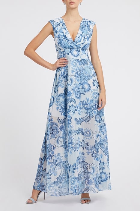 SL GILDA LONG DRESS BLUE COLLECTIBLES 1