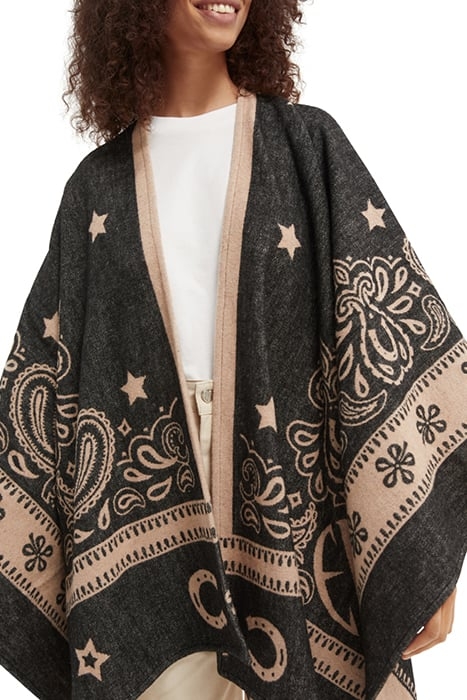 ELVIS CAPSULE - WOOL BLEND PONCHO COMBO V 7