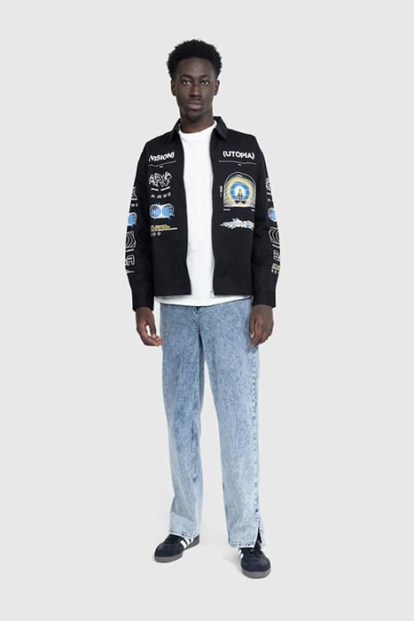 SPACE AVAILABLE STUDIO – UTOPIA WORK JACKET BLACK 2