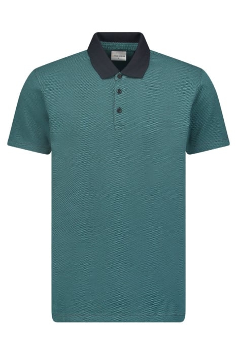 POLO 2 COLOURED JACQUARD DARK STEEL 4