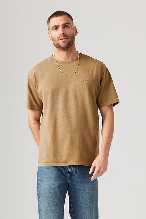 RED BASIC T-SHIRT BEIGE 4