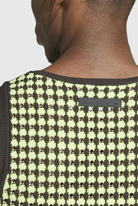 ADIDAS X WALES BONNER – KNIT VEST SEMI FROZEN YELLOW/NIGHT B 4