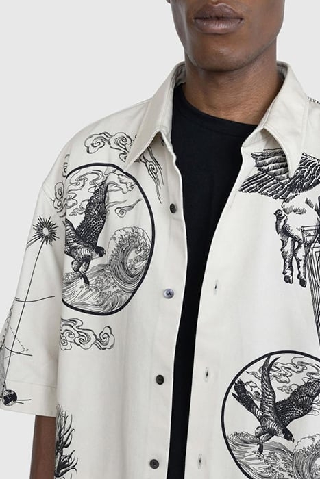 DRIES VAN NOTEN – CASSIDYE SHIRT CEMENT 4