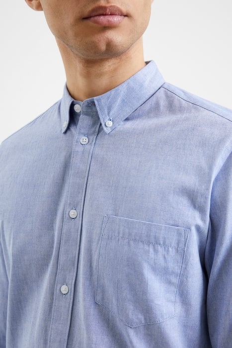 OXFORD LONG SLEEVE SHIRT MID BLUE 3