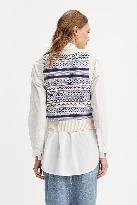 BRYNN KNITTED SWEATER WHITE 2