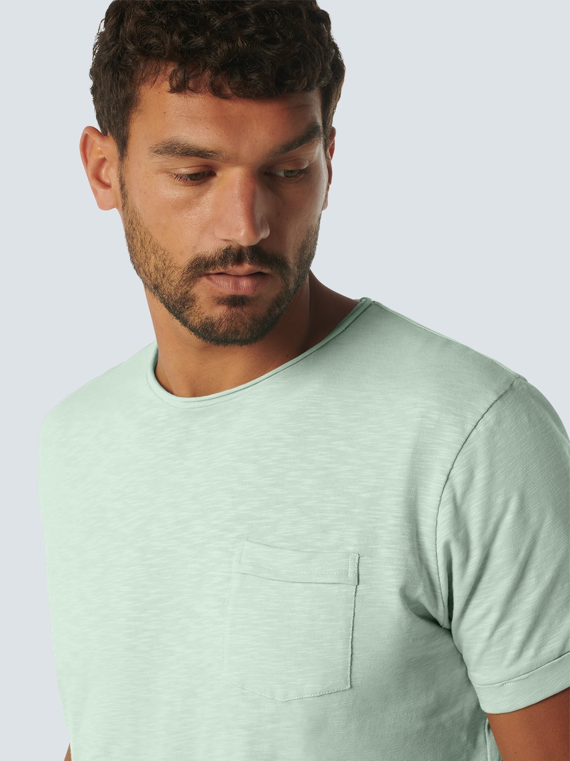 T-SHIRT CREWNECK SLUB MINT 6