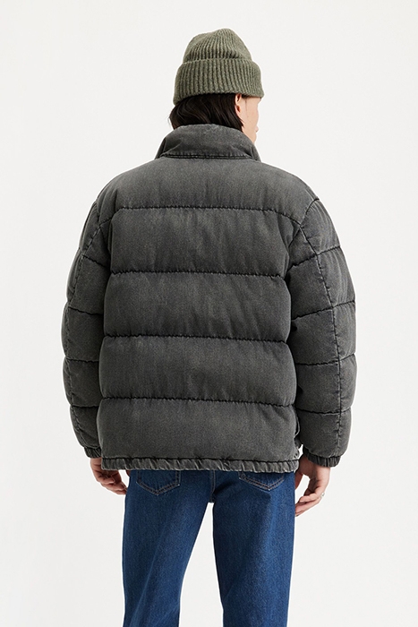 WESTERN WINTER PUFFER JACKET IN GREY 2