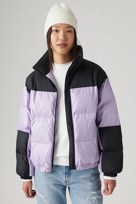 DELANEY PUFFER JACKET IN PURPLE 4