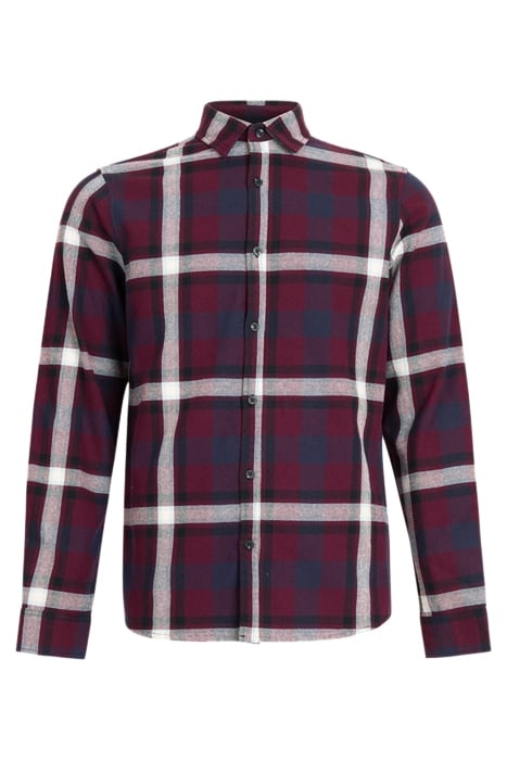 MA-SBBRIGHT CHECK SHIRT DARKPURPLE 4