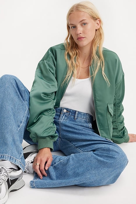 BAGGY STRAIGHT JEANS BLUE 6