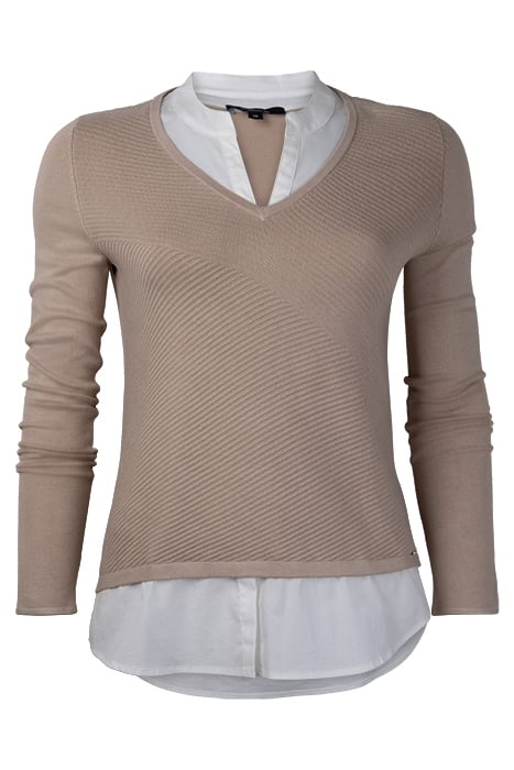 COMMA PULLOVER BEIGE 1