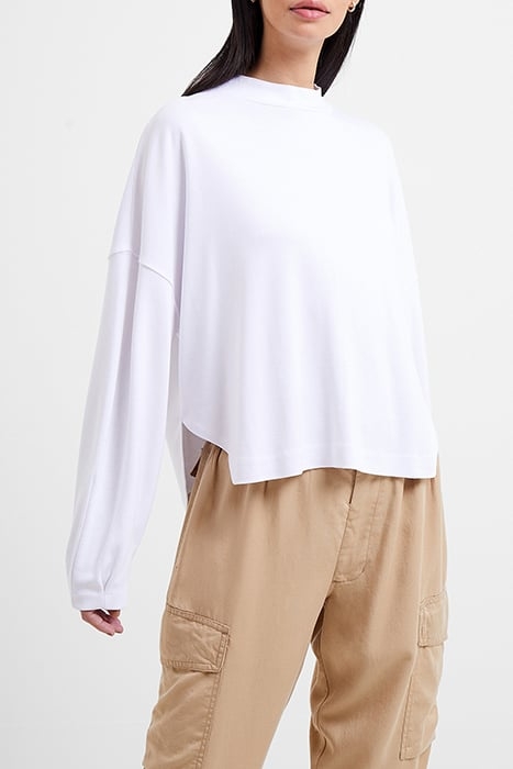 SUZIE BEAU VISCOSE LS TOP WHITE 3