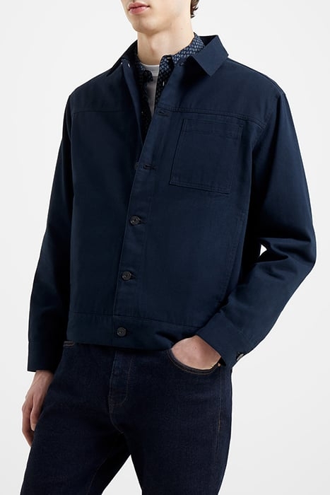 RELAXED INTERPEACH JACKET BLUE 1