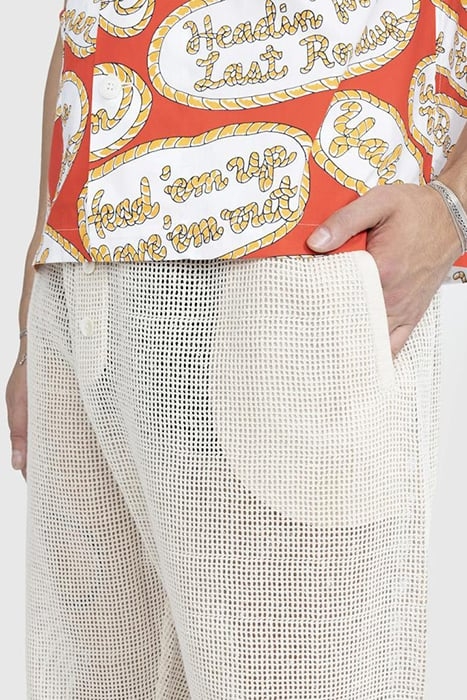 BODE – OPEN WEAVE LOUNGE PANT 4