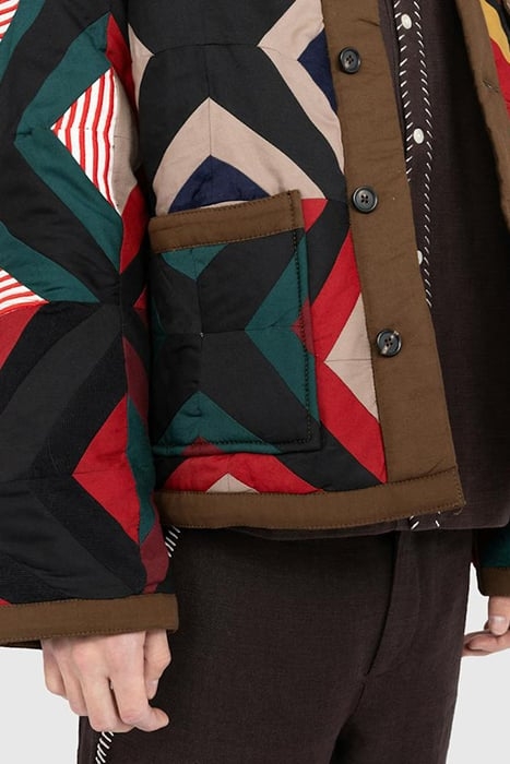 BODE – STAR CROSS QUILT JACKET MULTI 4