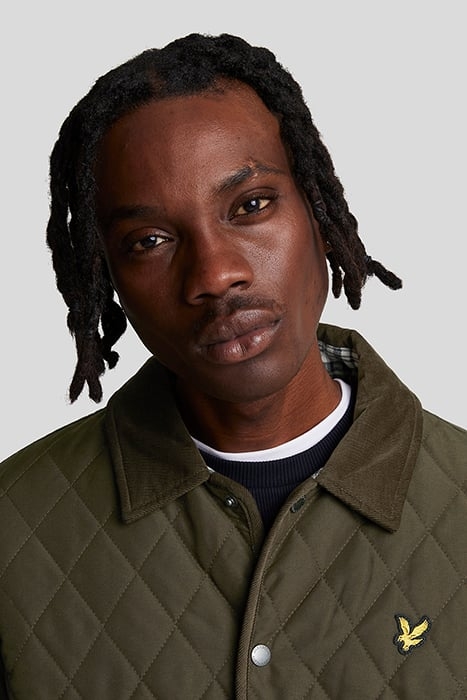 QUILTED JACKET OLIVE 5