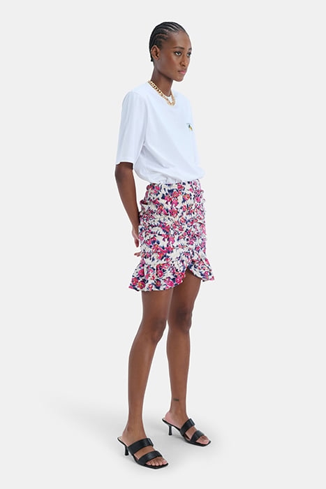 LA-FLORAL MINI SKIRT VARIOUS 3