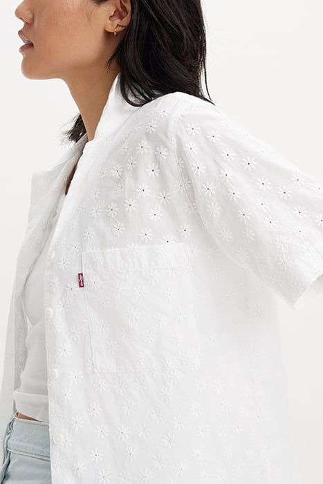 JOYCE BUTTON-DOWN SHIRT WHITE 5