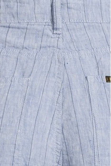 7226 LINEN PINESTRIPE BLUE RINSE PRINTED 5