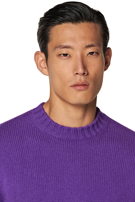 PURPLE MERINO CREWNECK PURPLE 6