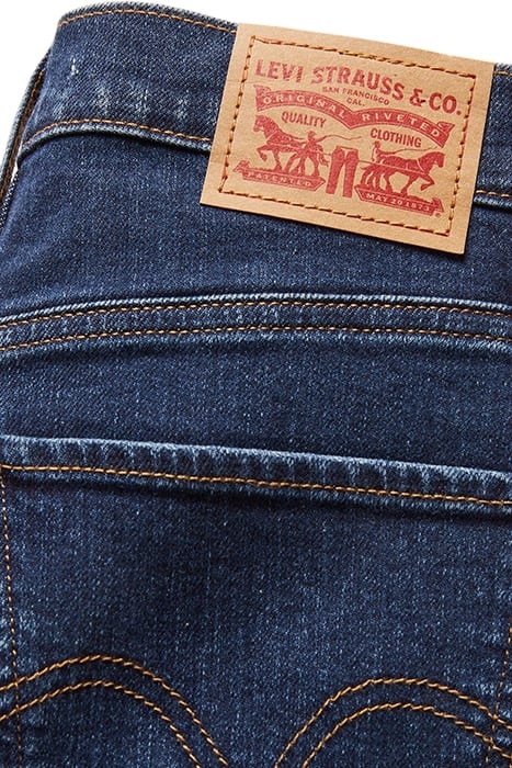 HIGH STRAIGHT JEANS BLUE 5