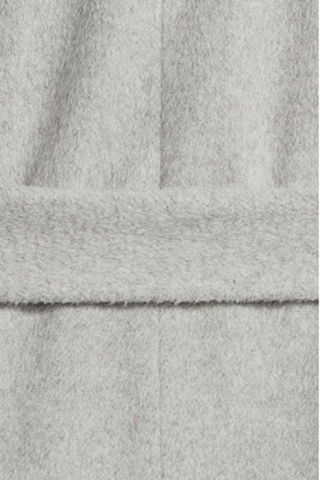 KAIA-WOOL WRAP COAT GREY 5