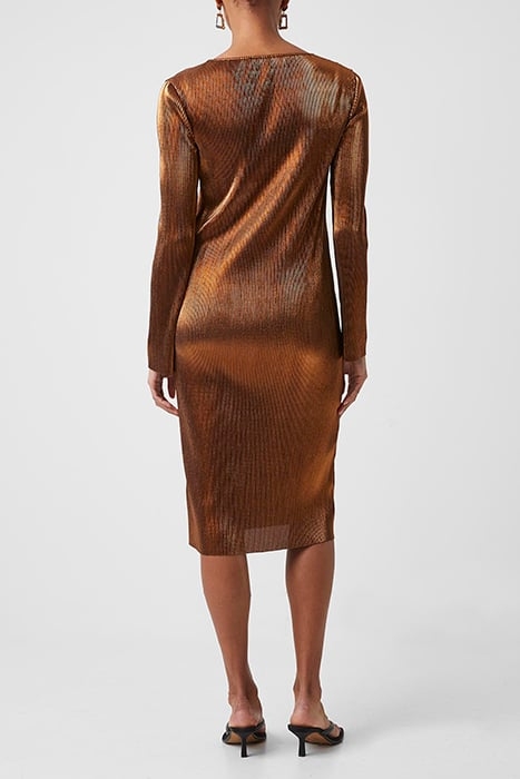 TAINA METALLC PLEATD JRSY DRSS MISC. 2