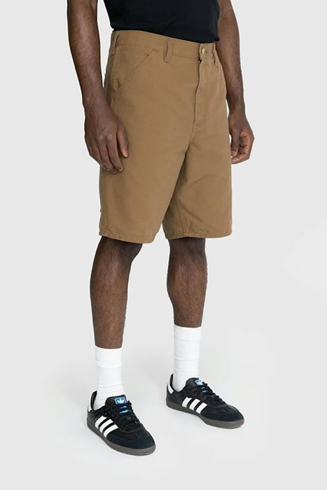 CARHARTT WIP – SINGLE KNEE SHORT RINSHED HAMILTON BROWN 2