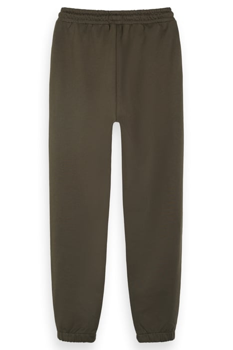 UNISEX ORGANIC COTTON SWEATPANTS DARK TAUPE 5