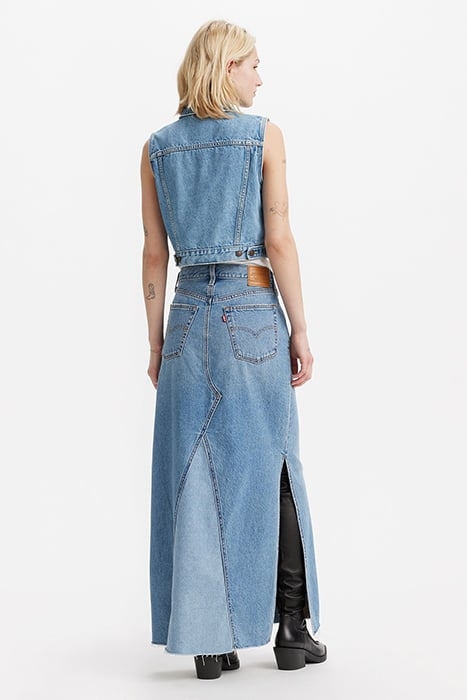 ICONIC DENIM SKIRT BLUE 3