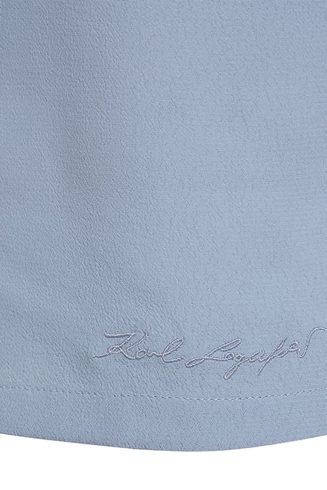 FLUID BUTTON BLOUSE LIGHT BLUE 3