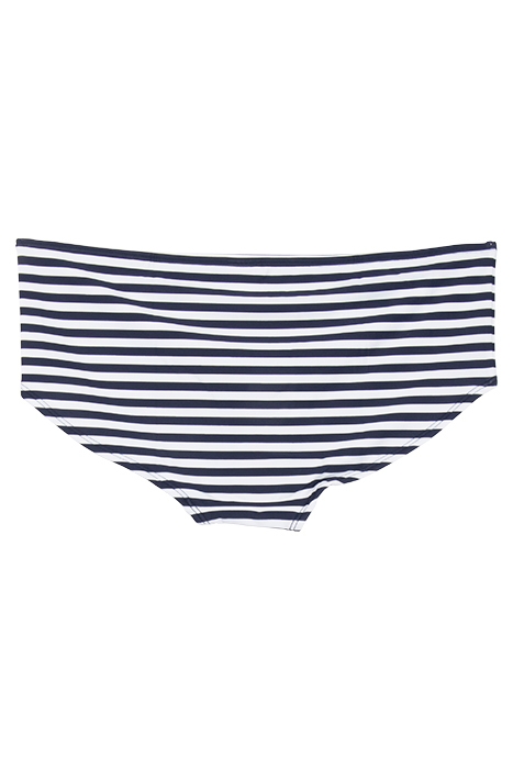 BIKINI SHORTS NAVY/IVORY STRIPE 2