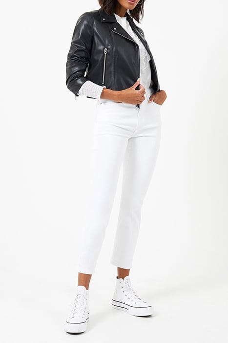 ETTA PU LEATHER BIKER JACKET BLACK 3