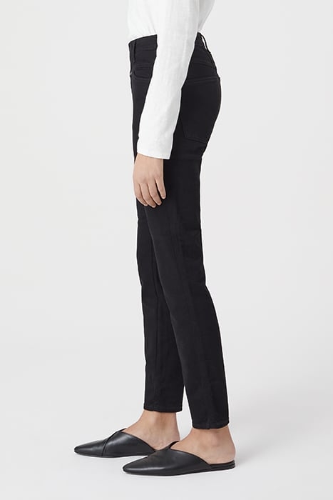 STYLE NAME SKINNY PUSHER JEANS BLACK 5