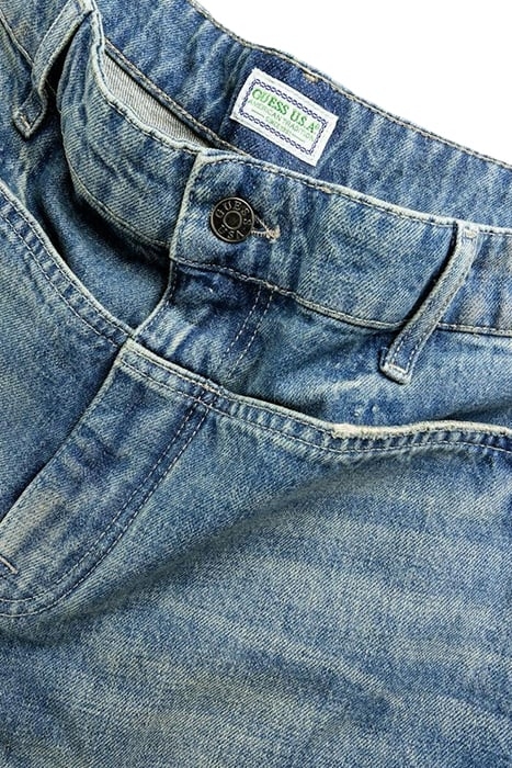 GUESS USA – GUSA UTILITY SHORT GUSA USED INDIGO WASH 5