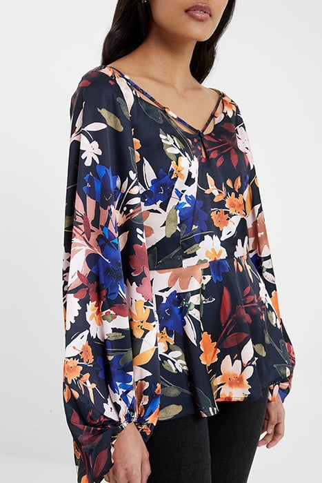 BROOKE ALEEYA SATIN TOP BLACK 3