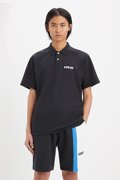 GRAPHIC POLO SHIRT BLACK 1