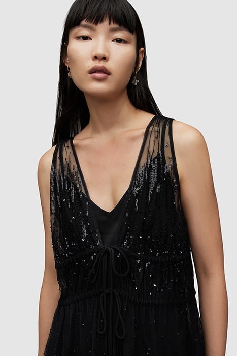 ROBYN EMB DRESS BLACK 6