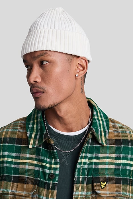 CHECK FLANNEL OVERSHIRT ARGYLE TEAL/ HERITAGE TAUPE 5