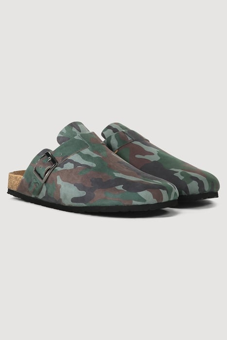 LEATHER CLOG MULTICOLOUR 1