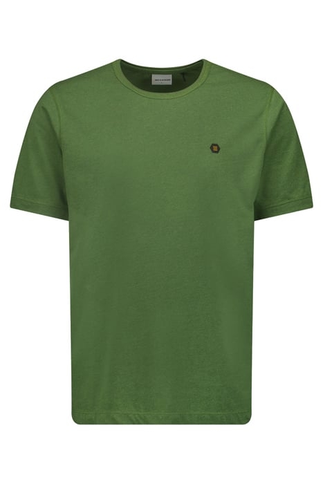 T-SHIRT CREWNECK MELANGE GREEN 1