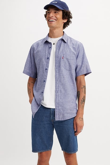 501 DENIM SHORT BLUE 1