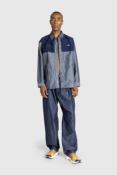 THE NORTH FACE – DENIM LS SHIRT LIGHT INDIGO DENIM WASH 1