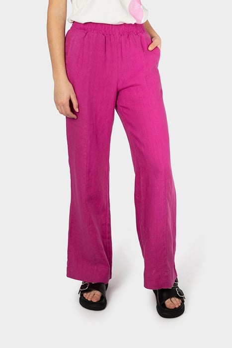 TROUSER WOVEN LONG FESTIVAL FUCHSIA 1
