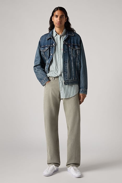 555 STRAIGHT JEANS KHAKI 7