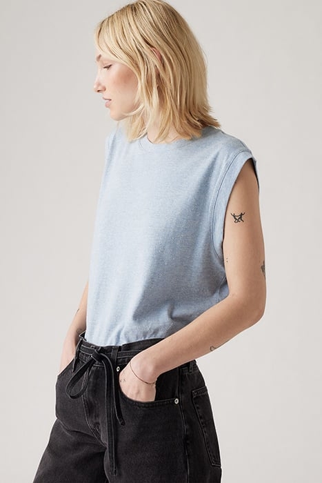 BOXY TANK TOP BLUE 4