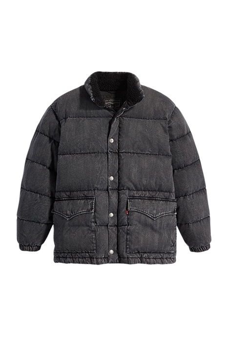 WESTERN WINTER PUFFER JACKET IN GREY 3