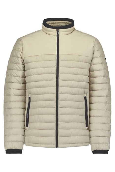 JACKET SHORT FIT PADDED STONE 4