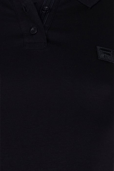 CORA POLO DRESS BLACK 3