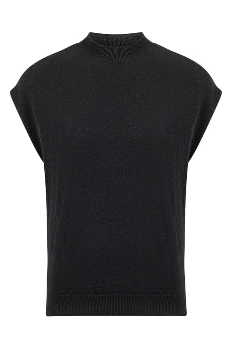ANISE S/LESS TOP BLACK 1